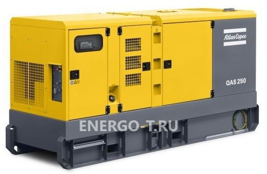 Дизельный генератор Atlas Copco QAS 250